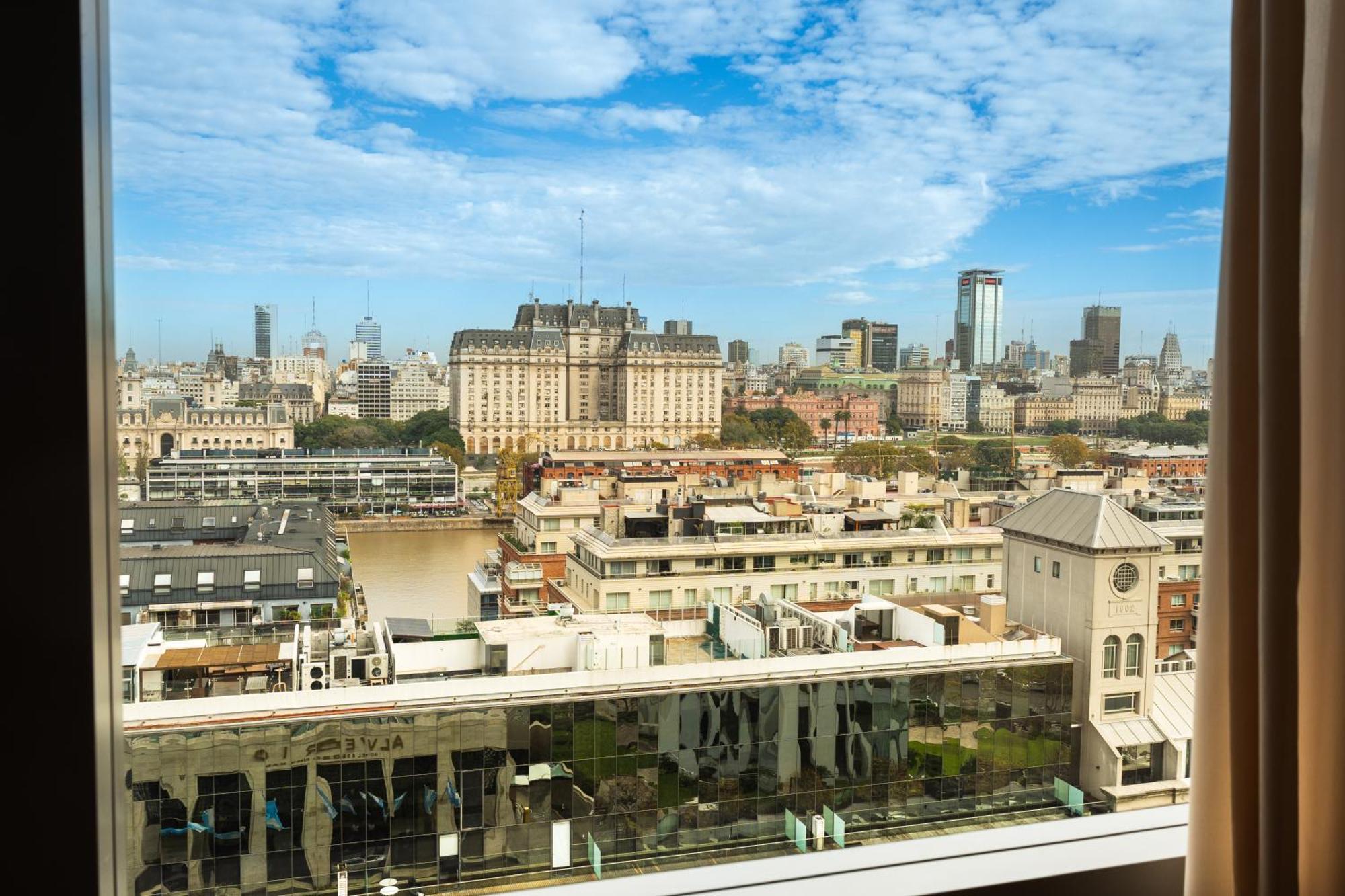 Alvear Icon Hotel Buenos Aires Exterior photo View from the 16th floor of the hotel