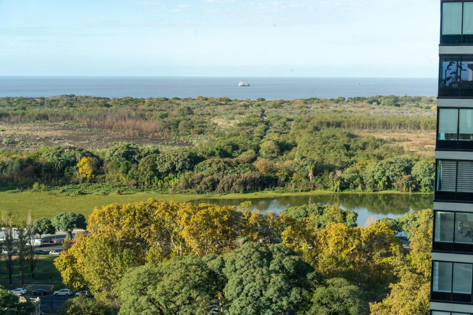 Alvear Icon Hotel Buenos Aires Exterior photo View of the Atlantic Ocean from the 18th floor of the Ocean 1200 condominium